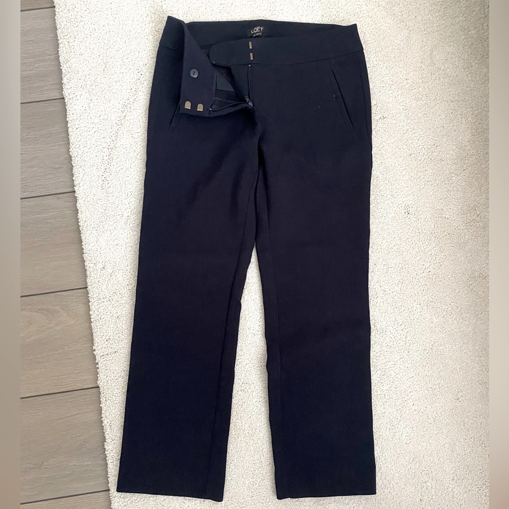 LOFT Navy Dress Pants